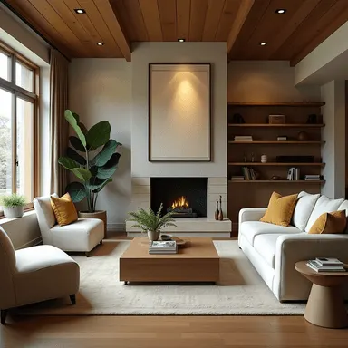 Modern interior design created with ArchiPlanner